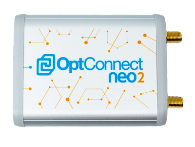 OptConnect neo-2 cellular router for digital signage